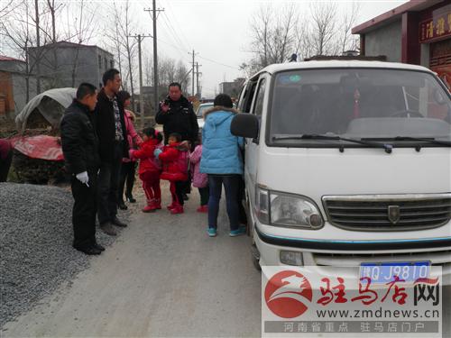 汝南古塔街道從嚴查處“黑校車”
