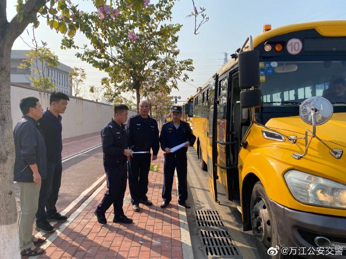 東莞萬江：新學期開學在即，進一步加強校車安全管理工作