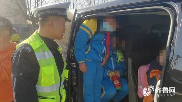 未取得校車標牌就拉學生還超載 日照一黑校車駕駛員被罰10200元記6分