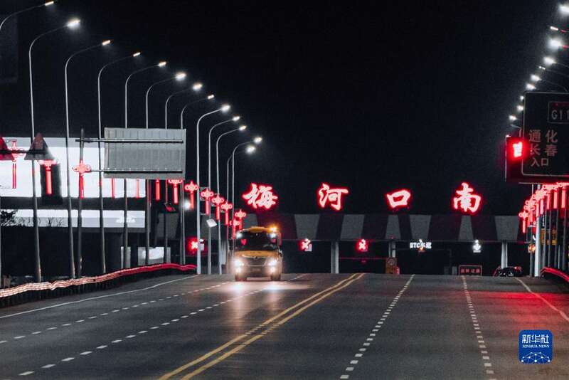 疫情下往返于長春、梅河口的“校車”