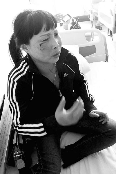 王女士講述事情經過