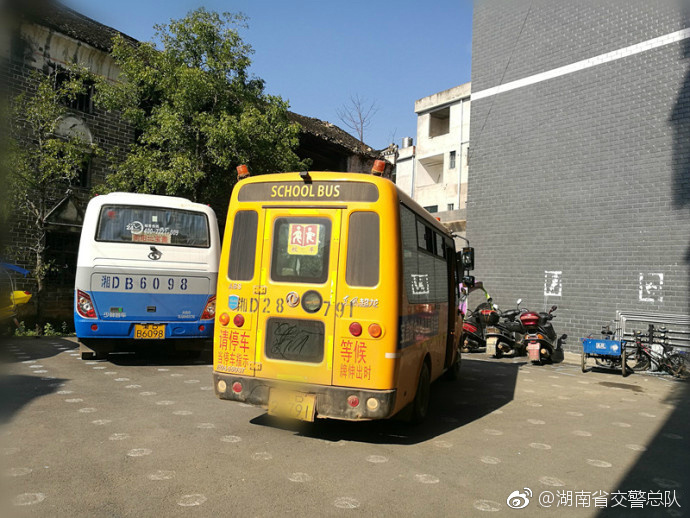 衡陽(yáng)男子持C1證開(kāi)校車 交警：依法吊銷駕駛證