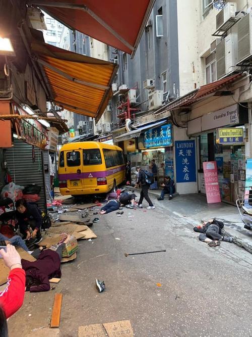 香港“無人校車”失控致3死11傷，初步懷疑手剎沒拉好