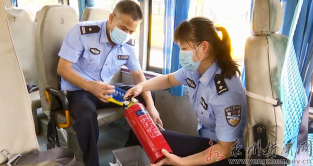 冷水灘：開展校車安全大檢查 確保學(xué)生出行平安